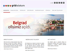 Tablet Screenshot of gridtelekom.com